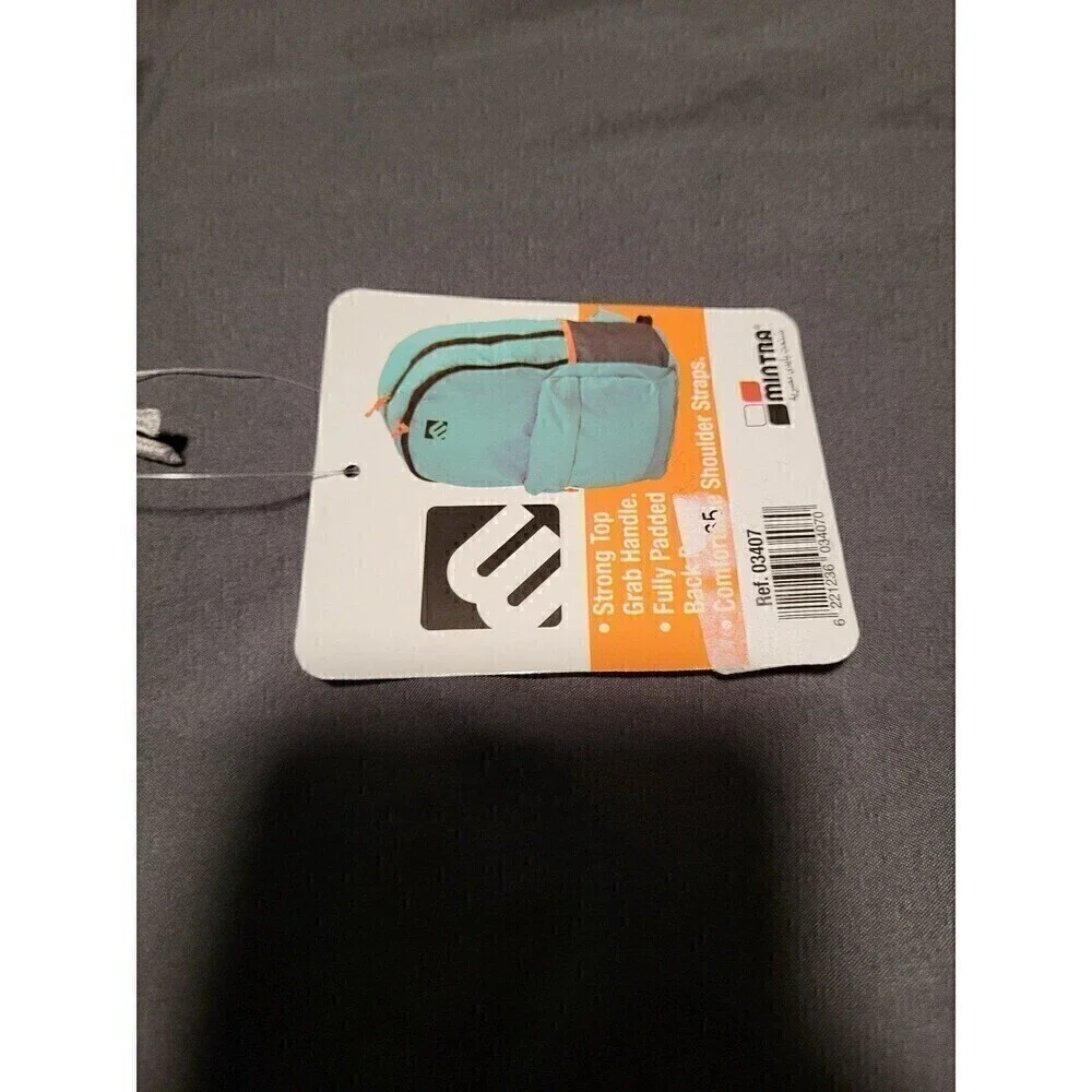 Mintra Carry On School Backpack NWT - Teal